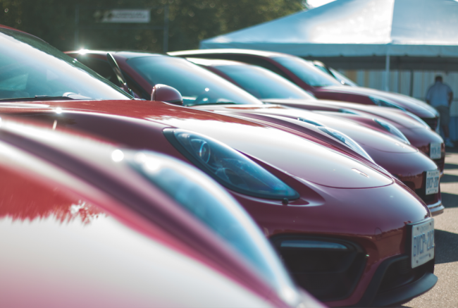 Parked Porsches (Zack Melhus)