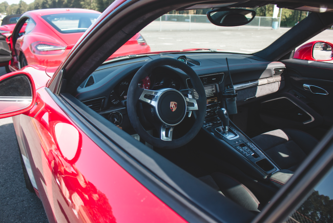 A look into a Porsche (Zack Melhus)