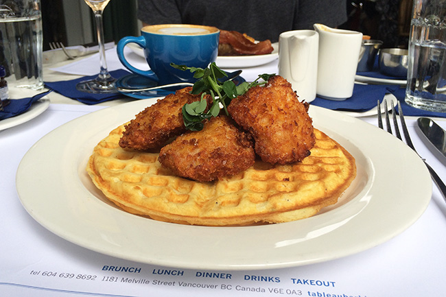 Chicken and Waffles (Jess Fleming / Vancity Buzz)