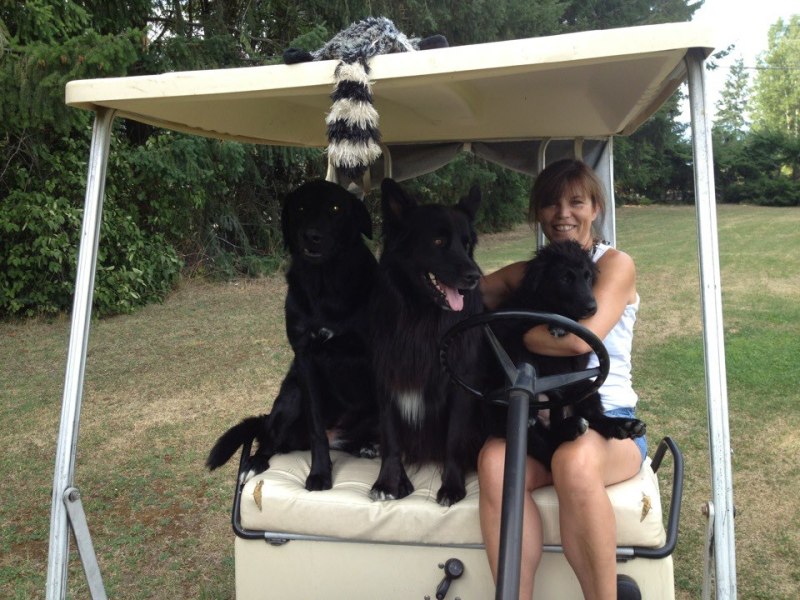 Alex Evans and her rescue gang.