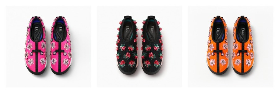 Dior Sneakers Collage