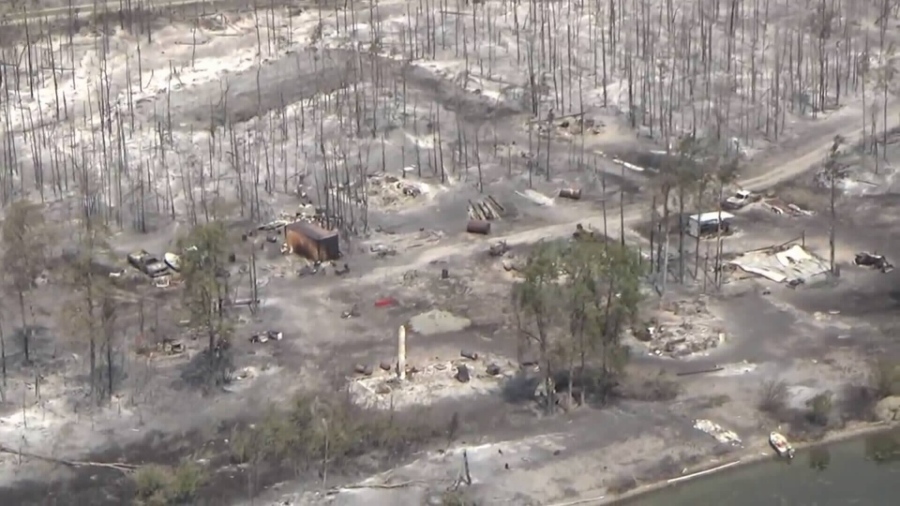 Cariboo Regional District Puntzi Lake Fire