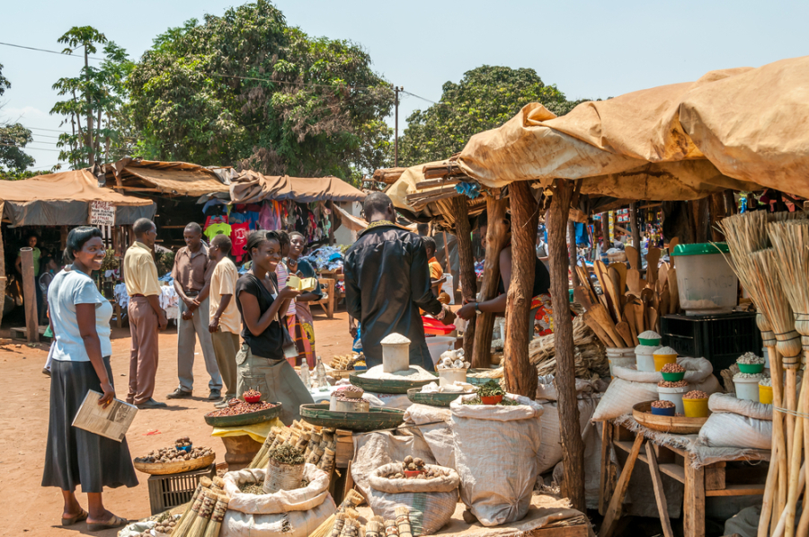 Zambia via shutterstock