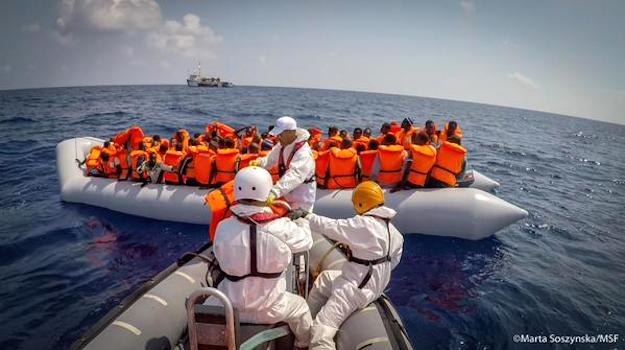 Image: Marta Soszynska / MSF / Via Twitter: @MSF_Sea