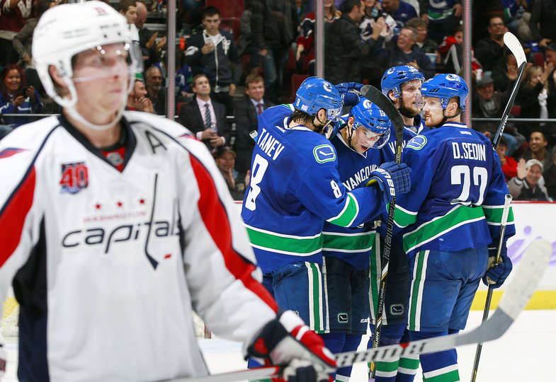Vrbata scoring a goal - this would be nice to see. Image: Vancouver Canucks