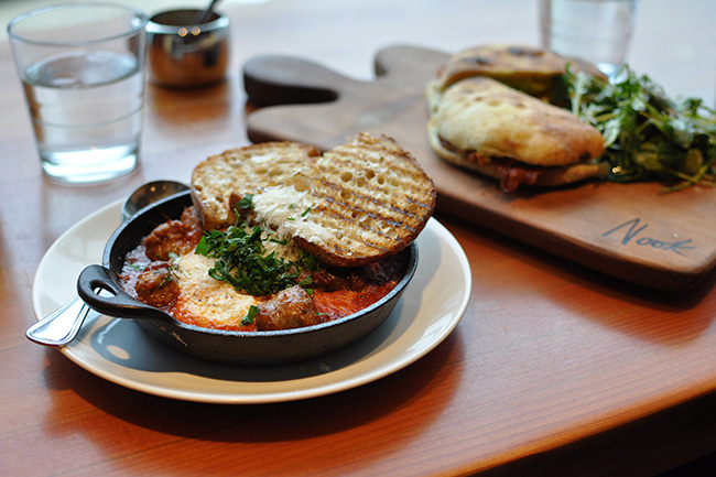 Weekend brunch at Nook Kitsilano (Jess Fleming / Vancity Buzz)