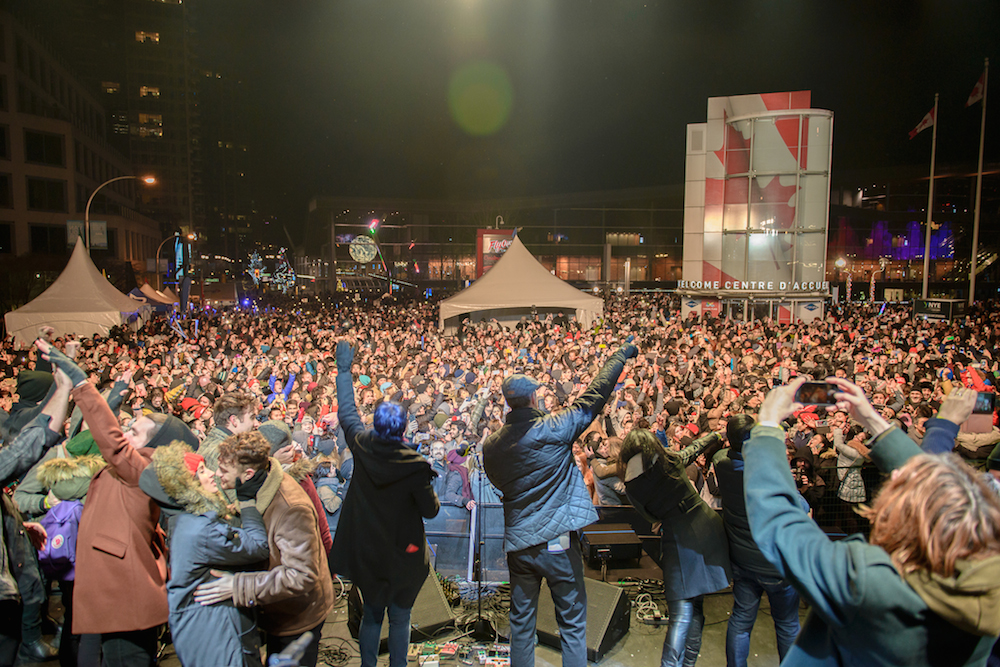 Image: Brandon Klemets / New Year's Eve Vancouver