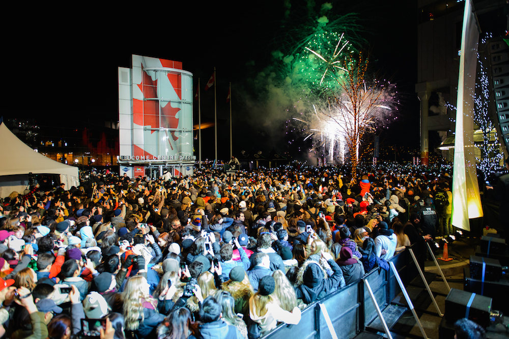 Image: Brandon Klemets / New Year's Eve Vancouver