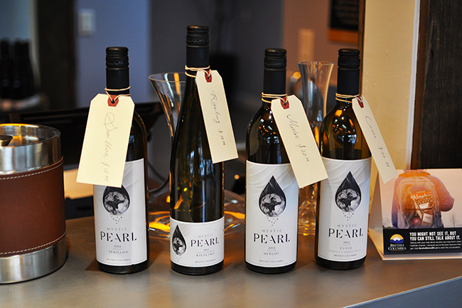 Wine tastings at City Side Winery (Jess Fleming / Vancity Buzz)