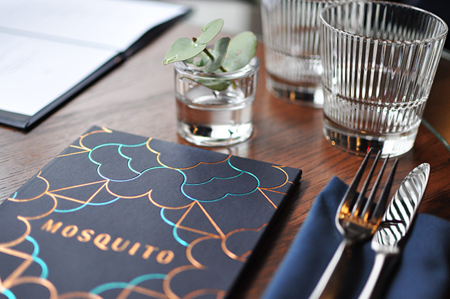 Brunch menu at Mosquito (Jess Fleming / Vancity Buzz)