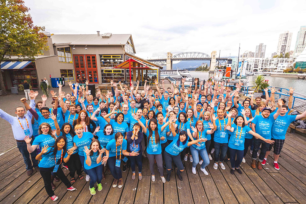 The Unbounce team here in Vancouver (Unbounce)