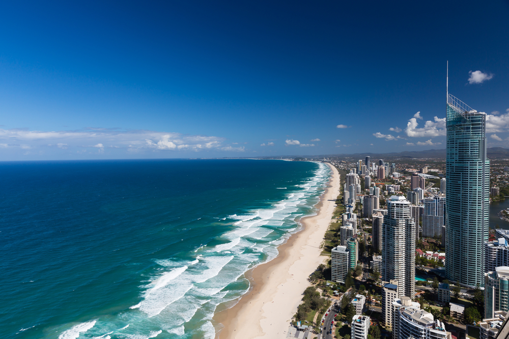 Gold Coast's beaches / Shutterstock