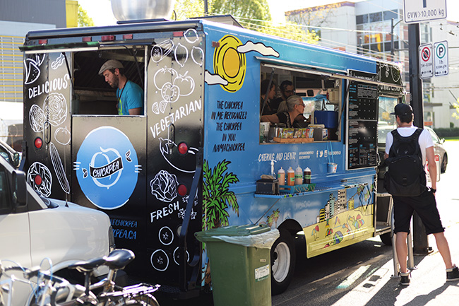 Chickpea Food Truck (Jess Fleming / Vancity Buzz)