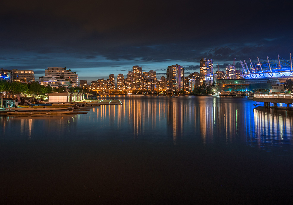 A rendering of the new Paddling Centre in False Creek (Concord Pacific)