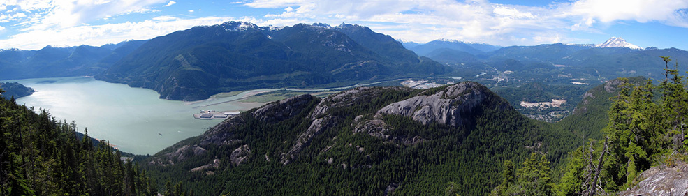 A hike up The Chief - that imposing granite monolith - is tough but rewarding (Christopher Porter/Flickr)