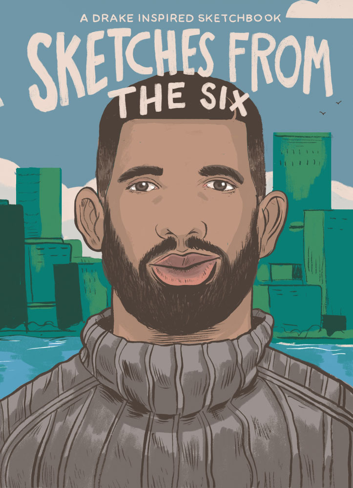 Cover of the Drake Sketchbook (Kelsey Wroten)