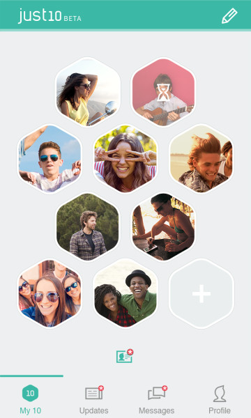 Image: Just10 app