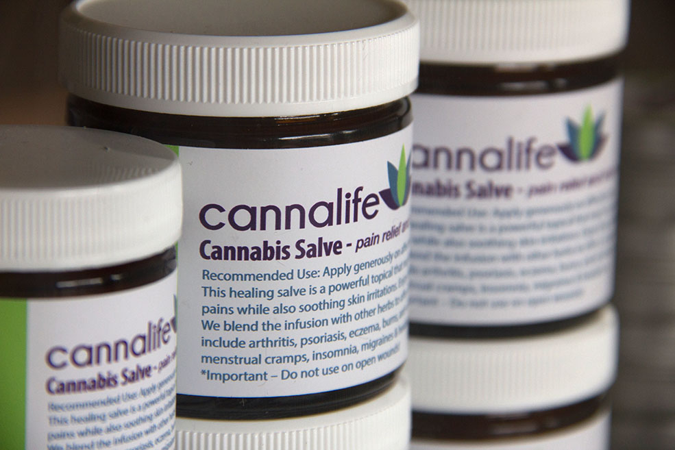 Cannabis salve will be one of the products for sale at Wealth Shop (Jenni Sheppard)