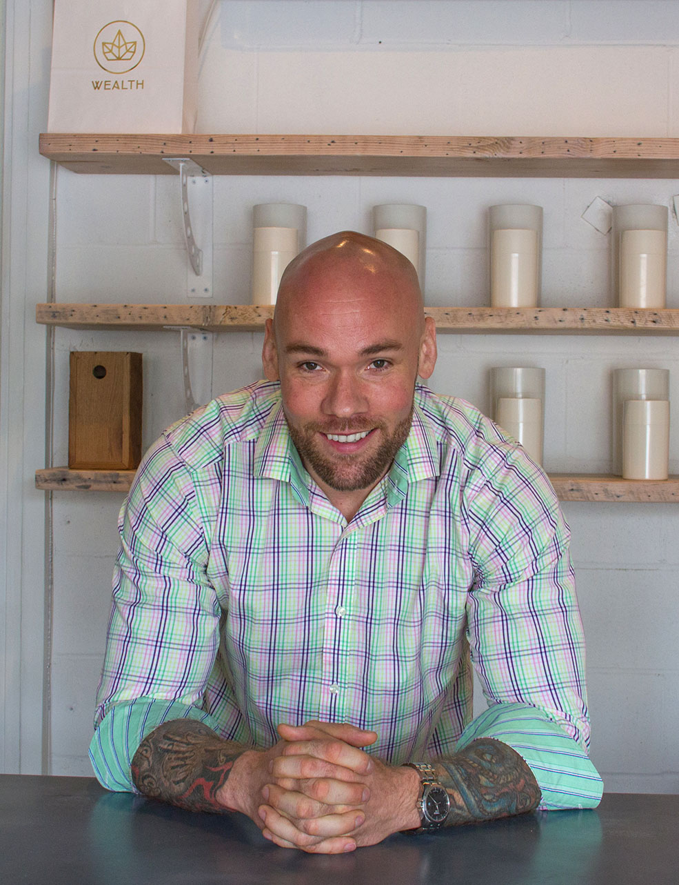 Jesse Rice-Jones, director of the Wealth Shop (Jenni Sheppard)