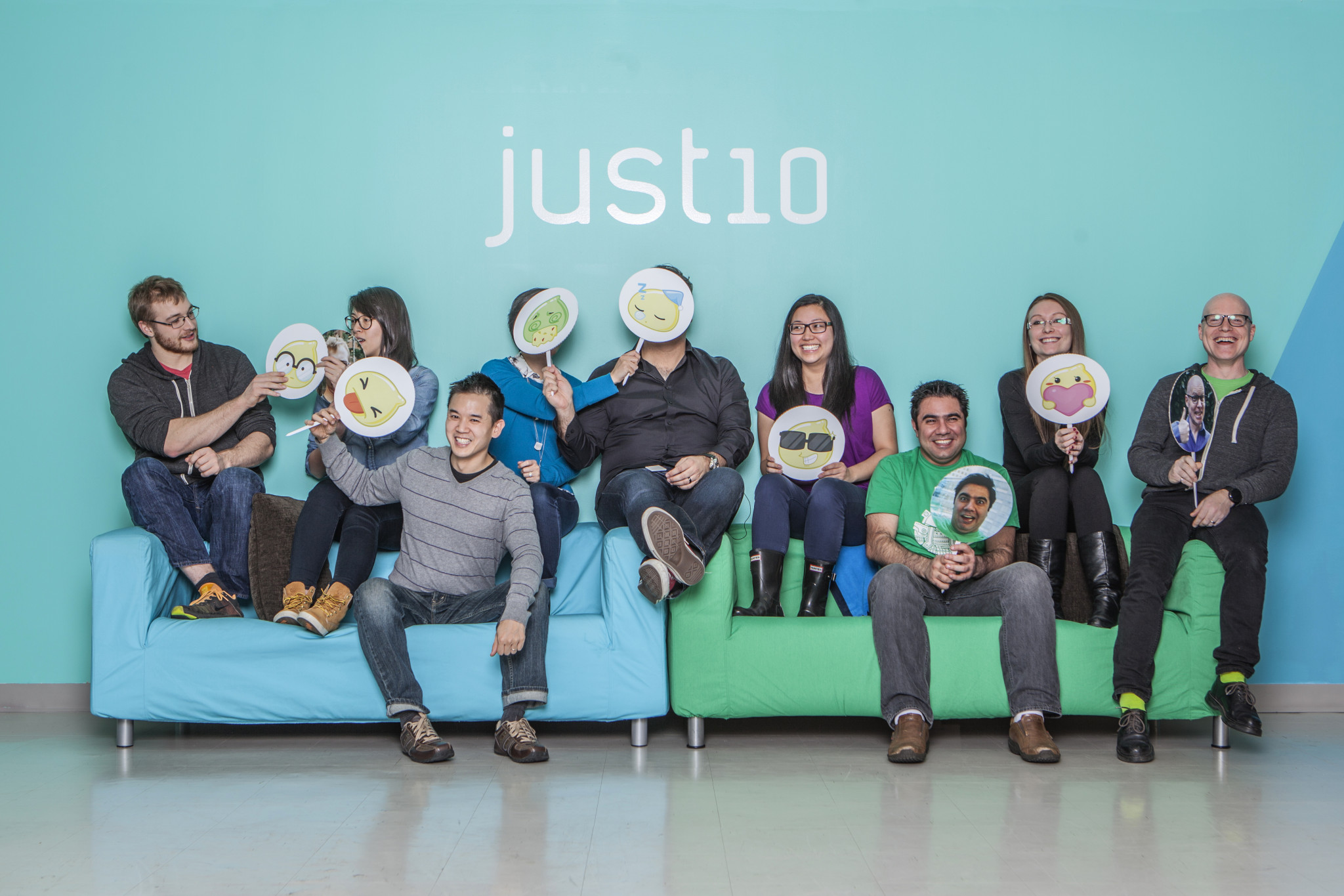 Image: Just10 app