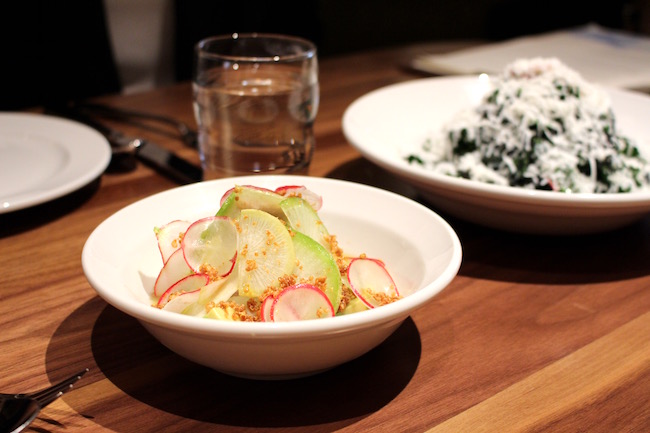 Ceviche, Kale Salad (Lindsay William-Ross/Vancity Buzz)