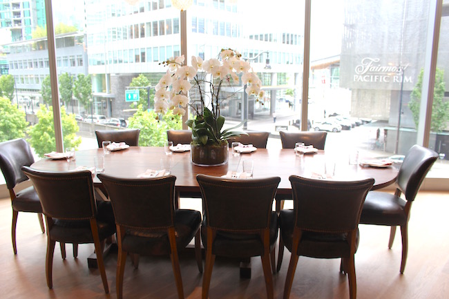 Spectacular chef's table (Lindsay William-Ross/Vancity Buzz)