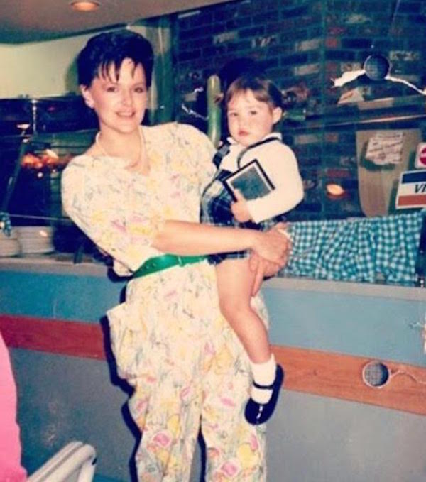 Patti Lombardo with eldest daughter, Elizabeth, in 1986 (Photo courtesy Patti Lombardo)